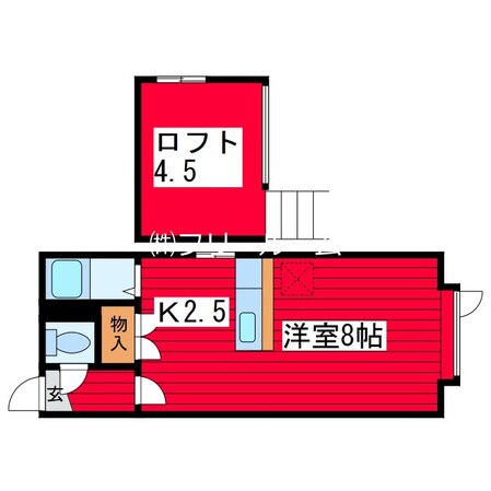 マクセル37/100の物件間取画像